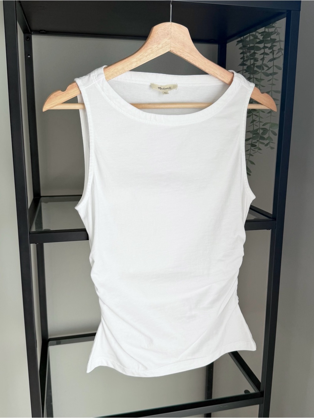 Madewell Side Cinch Boatneck Tank